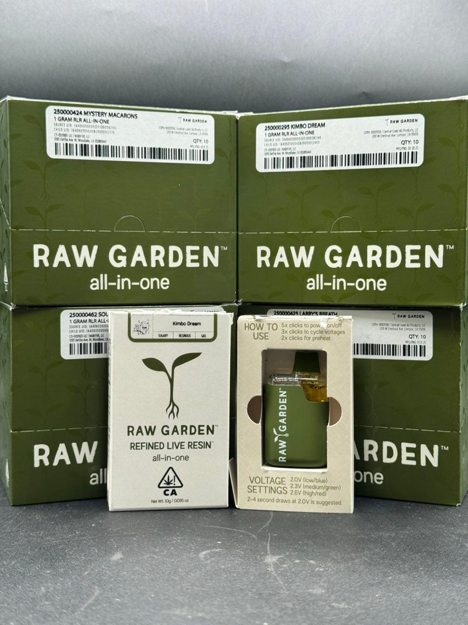 Raw Garden 1G Disposables - Live Resin Disposable 1 Raw Garden 1G Disposables - Live Resin Disposable